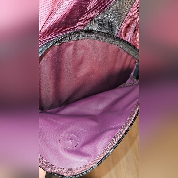 Atlantic Crossbody Sling Bag in Purple Burgundy Backpack - Picture 8 of 8
